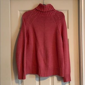 Magenta Turtle Neck Sweater
